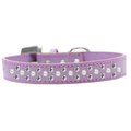 Unconditional Love Sprinkles Pearl & Clear Crystals Dog CollarLavender Size 16 UN919898